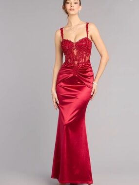 Windsor | Dresses | Azalea Formal High Slit Sequin Dress | Poshmark